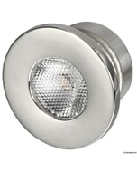 Osculati 35mm Round LED Courtesy Front Light - White