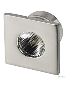Osculati 35mm Square LED Ceiling Light - Blue 3W