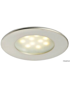 Osculati Atria Satin-finish LED Ceiling Light - White