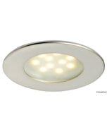 Osculati Atria Satin-finish LED Ceiling Light - White