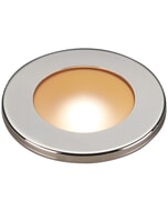 Osculati Polis Round LED Ceiling Light - Red & White Dimmable