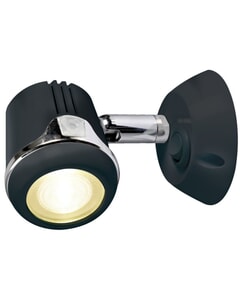 Osculati Articulated Hi-Power LED Spotlight - Black Body