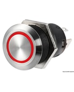 Osculati Stainless Steel 24V On-Off Switch With Red LED