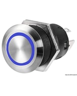 Osculati Stainless Steel 24V On-Off Switch With Blue LED