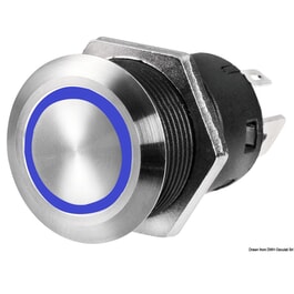Osculati Stainless Steel 24V On-Off Switch With Blue LED | Sealutions ...