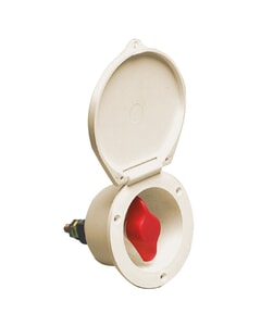 Osculati RAL 9010 Recessed Heavy Duty Battery Switch - 280A