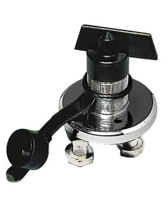 Osculati Black Polycarbonate & Stainless Steel Battery Switch - 280A