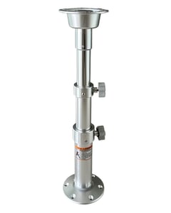 Osculati Telescopic Thread Lock Pedestal Table Leg - 450 - 775mm
