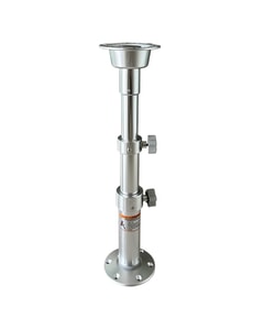 Osculati Telescopic Thread Lock Pedestal Table Leg - 450 - 775mm