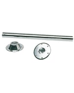 Osculati Mirror Polished Stainless Steel Steel Pedestal Set - 700mm