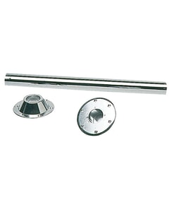 Osculati Mirror Polished Stainless Steel Steel Pedestal Set - 700mm
