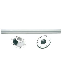 Osculati Anodized Aluminium Pedestal Set - 700mm