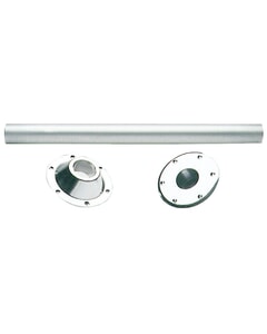 Osculati Anodized Aluminium Pedestal Set - 700mm