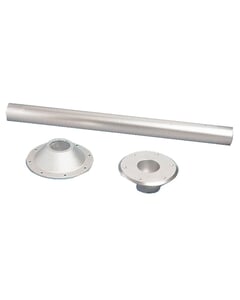 Osculati Heavy Duty Anodised Aluminium Pedestal Set - 700mm
