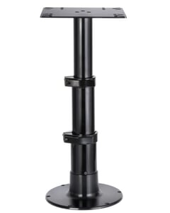 Osculati Giant Black Heavy Duty Table Pedestal - 345 - 714mm