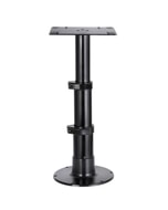 Osculati Giant Black Heavy Duty Table Pedestal - 345 - 714mm