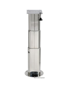 Osculati Stainless Steel Telescopic Table Pedestal - 325 - 720mm