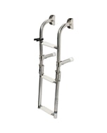 Osculati Foldable AISI316 Stainless Steel Ladder Extra Narrow 3 Steps