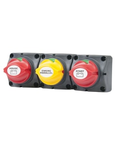 BEP Battery Distribution Cluster For Single Engine With 2 Dedicated Battery Banks 3 x 701 Horizontal