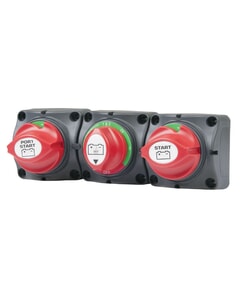 BEP Battery Distribution Cluster For Twin Engine With 2 Battery Banks 2 x 701/1 x 701S Horizontal