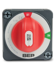 BEP Battery Swtch Pro Installer Double Pole EZ Mount Surf Mnt Onlyon/off 48V Max. 400A Cont
