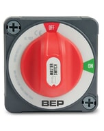 BEP Battery Swtch Pro Installer Double Pole EZ Mount Surf Mnt Only On/Off 48V MAX. 400A Cont (BULK)