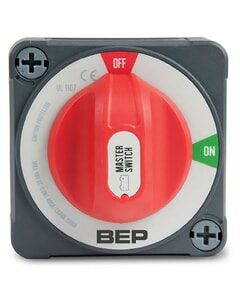 BEP Battery Swtch Pro Installer Double Pole EZ Mount Surf Mnt Only On/Off 48V MAX. 400A Cont (BULK)