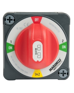 BEP Battery Swtch Pro Installer 1/2/Both/Off EZ Mount Surf Mnt Only 48V MAX. 400A Cont (BULK)