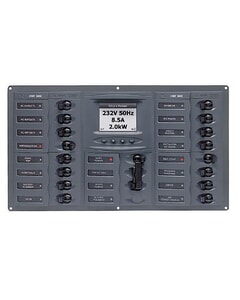 BEP Circuit Breaker Panel AC 110V 16X Single Pole 2X Inputs AC120V With ACSM