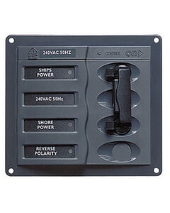 BEP Circuit Breaker Panel AC 230V 2X Double Pole 2 x 15A