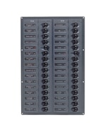 BEP Circuit Breaker Panel DC 12V 32X Single Pole 7 x 5A 11 x 10A 11 x 15A 1 x 20A 1 x 25A 1 x 30A Vertical