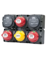 BEP Battery Distribution Cluster For Twin Outboard Engine With Three Battery Banks