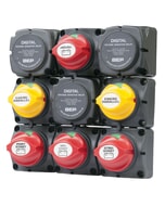 BEP Battery Distribution Cluster For Triple Outboard Engine With FOUR Battery Banks