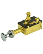 BEP Switch Push-Pull Off-On1-On1&2 6-36V DC 10A Screw Terminals