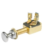 BEP Switch Push-Pull Off-On 6-36V DC 10A Screw Terminals