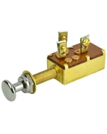 BEP Switch Push-Pull Off-On1-On2 6-36V DC 10A Screw Terminals