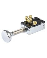 BEP Switch Push-Pull Off-On1&2-On1&3 6-36V DC 10A Screw Terminals