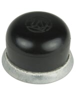 BEP Rubber Button CAP Screw ON For Push Button Switches Black