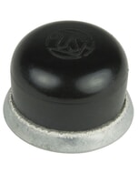 BEP Rubber Button CAP Screw ON For Push Button Switches Black