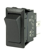BEP Switch Rocker On-Off-On Single Pole 12V 1/4 in Terminal Blades