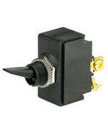 BEP Switch Toggle Off-On Single Pole 12V #6-32 Terminal Screws