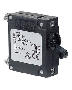 BEP Magnetic Circuit Breaker - 50 A* - Single Pole