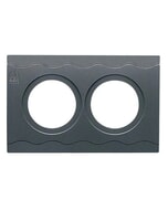BEP Pnl Plate Cntr Conn 2X Holes For Pnl Mount TYPE 701 Batt Swtches & 185 Heavy-Duty CBrkr