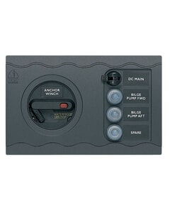 BEP Contour Connect Pnl Heavy-Duty CBrkr Module 1X 185 Series 135A 1X CBL 50A 3X Push Reset CLB