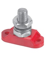 BEP Insulated Studs Single 1 x 10 mm Positive Red - Bulk Pack Qty 1