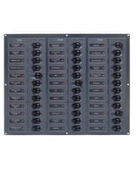 BEP Circuit Breaker Panel DC 12V 36X Single Pole 8 x 5A 12 x 10A 12 x 15A 2 x 20A 1 x 25A 1 x 30A