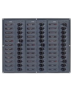 BEP Circuit Breaker Panel DC 12V 36X Single Pole 8 x 5A 12 x 10A 12 x 15A 2 x 20A 1 x 25A 1 x 30A