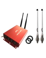 Glomex weBBoat® Link Pro Extended Range Kit - It1304Pro Indoor Unit + 2 Pcs High Gain Gprs/Umts/4G Lte Anten
