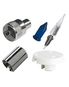 Glomex 00.9 M Fibreglass Whips - (No Mount Or Coax)