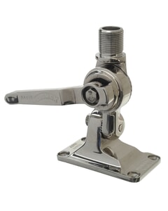 Glomex 4 Way Heavy Duty Stainless Ratchet Mount